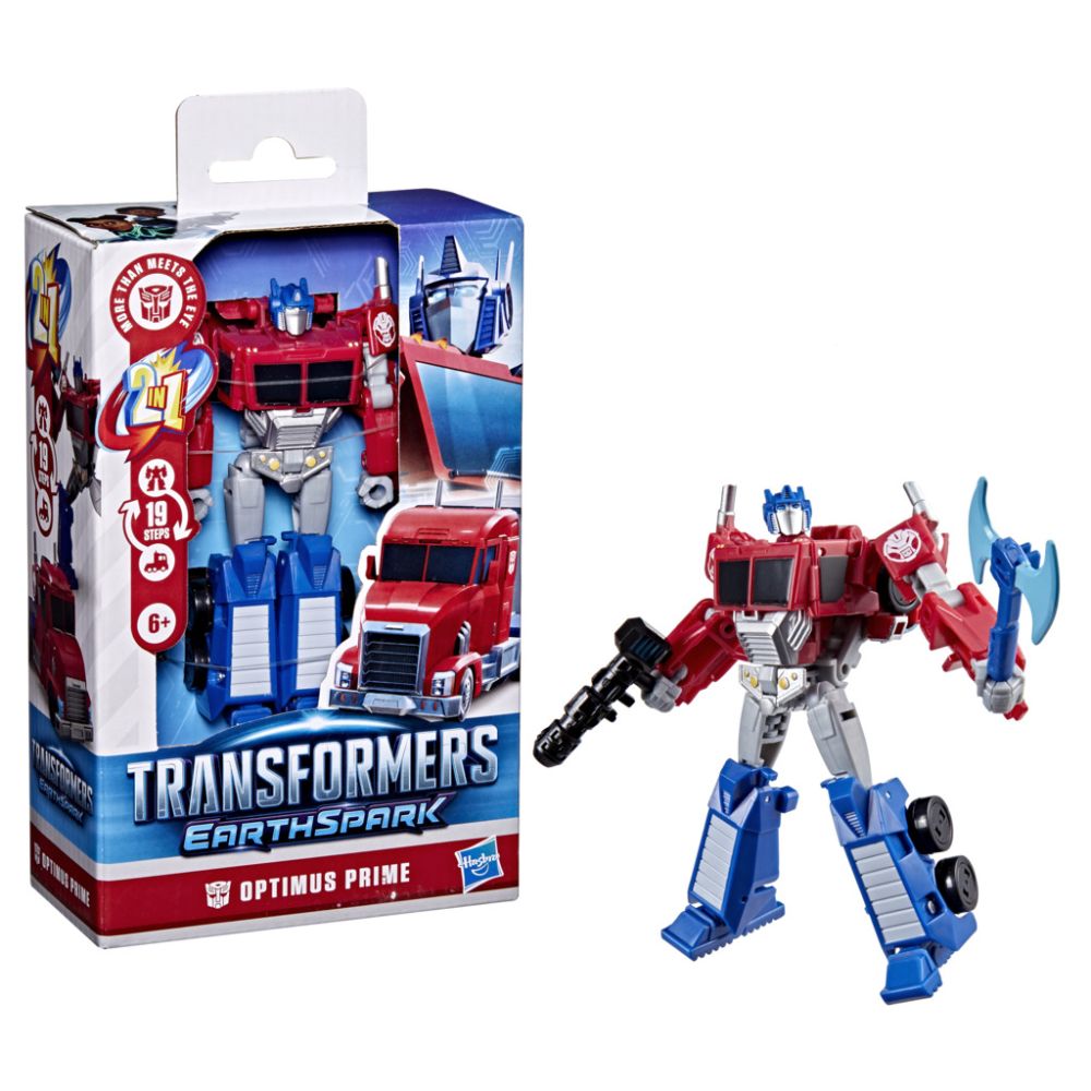 Figurina transformabila EarthSpark, Transformers, Optimus Prime