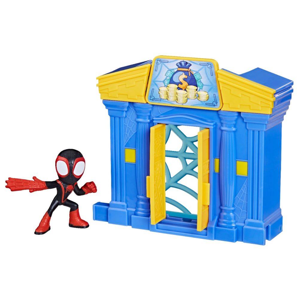 Set de joaca cu figurina, Spidey, City Bank, F8362