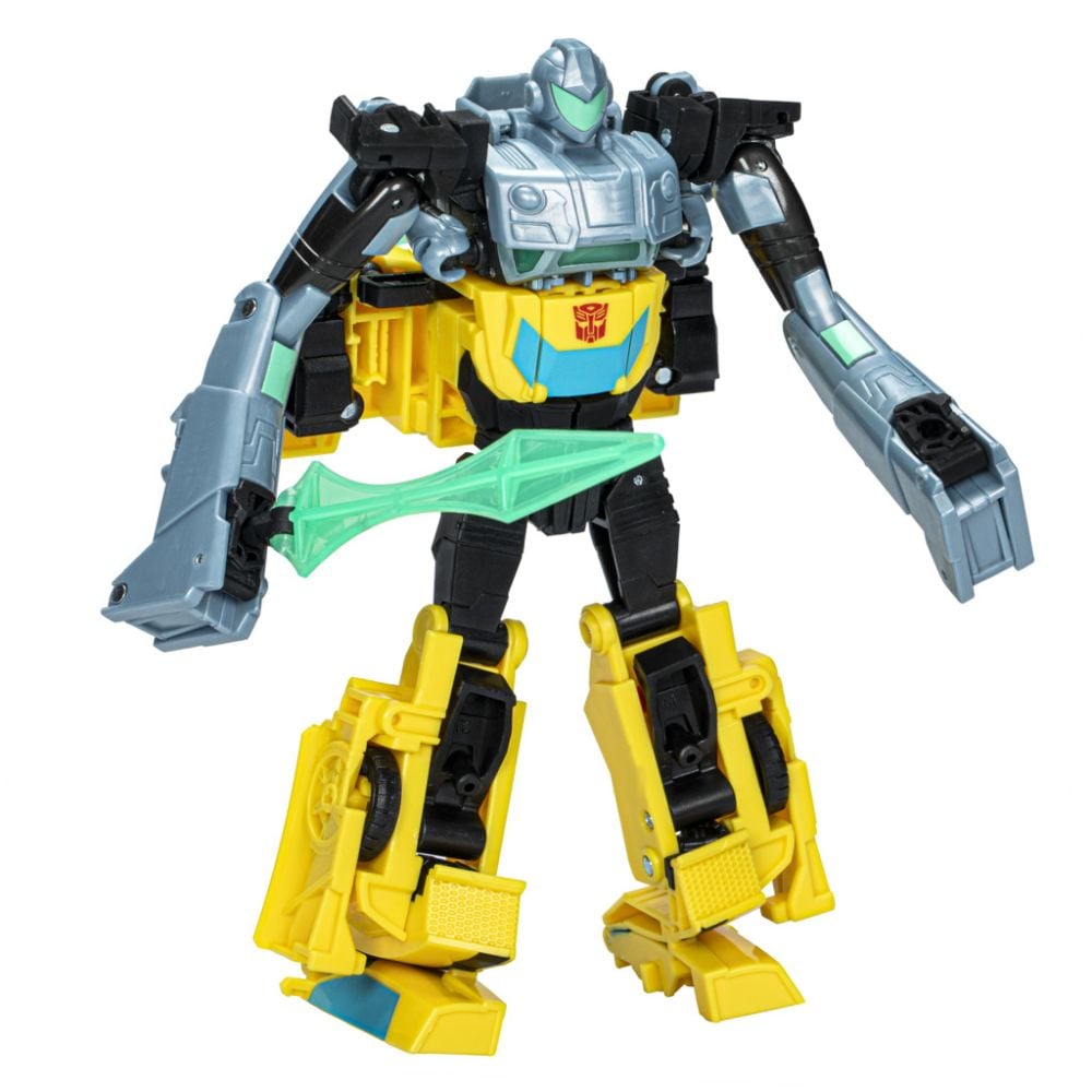 Set 2 figurine Transformers, Earthspark, Bumblee Bee si Mo Malto, F8439