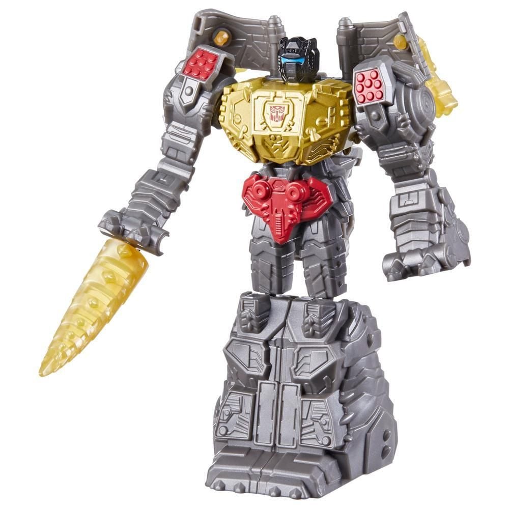 Figurina transformabila, Transformers, Authentics Bravo, Grimlock, F8587