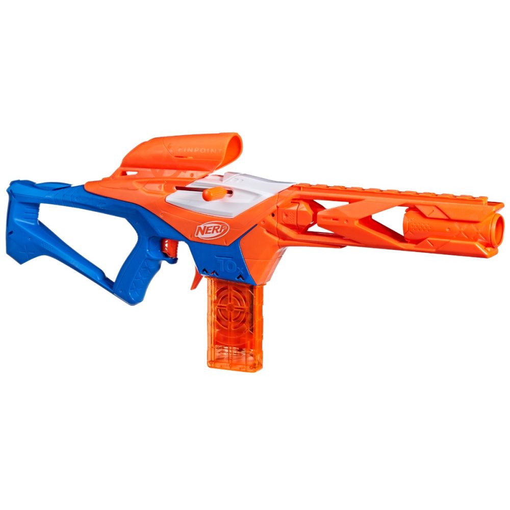 Blaster cu 18 sageti din spuma, Nerf, N1 Series, Pinpoint Sight