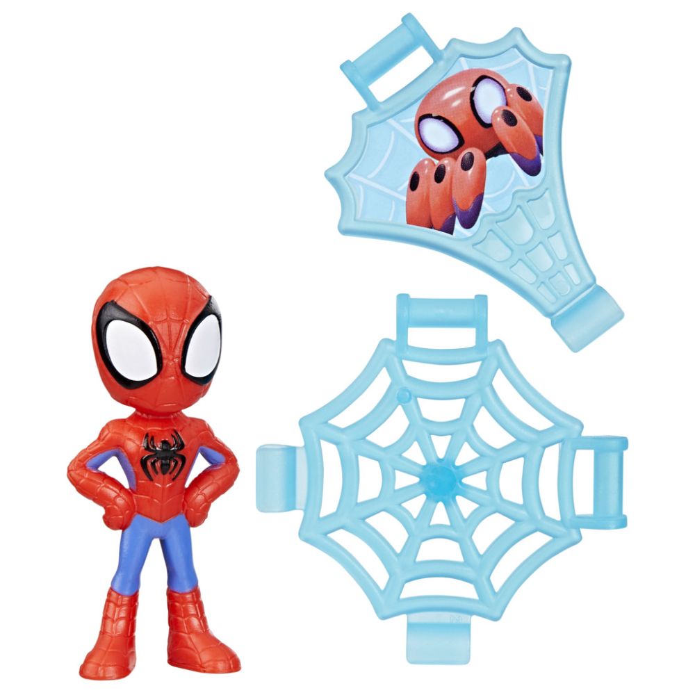 Mini figurina surpriza cu accesorii, Spidey and His Amazing Friends, F8843