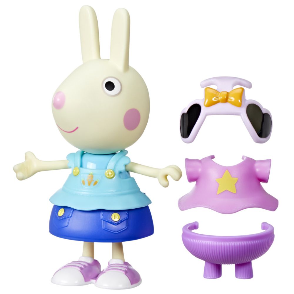 Set figurina cu accesorii fashion, Peppa Pig, Rebecca Rabbit, G0329