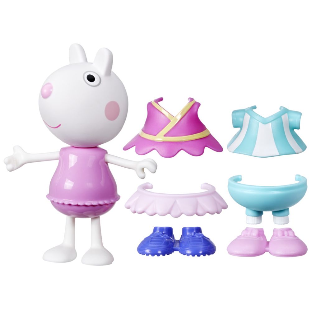 Set figurina cu accesorii fashion, Peppa Pig, Suzy Sheep, G0330