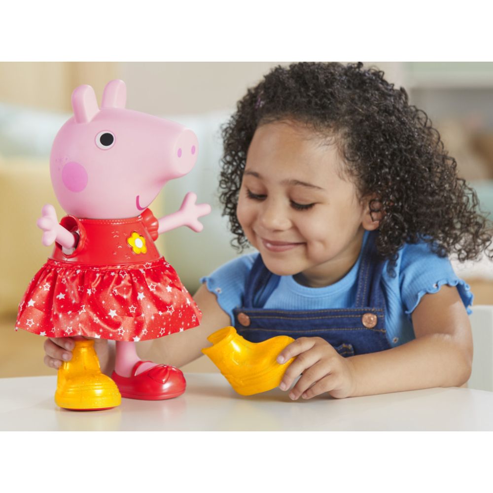 Figurina interactiva Peppa Pig, 30 cm, F8873