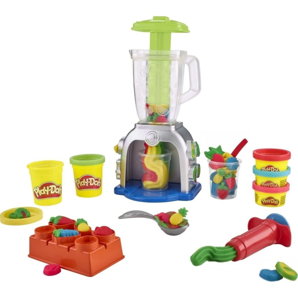 Set blender cu accesorii, Play-Doh, Swirlin Smoothies, F9142