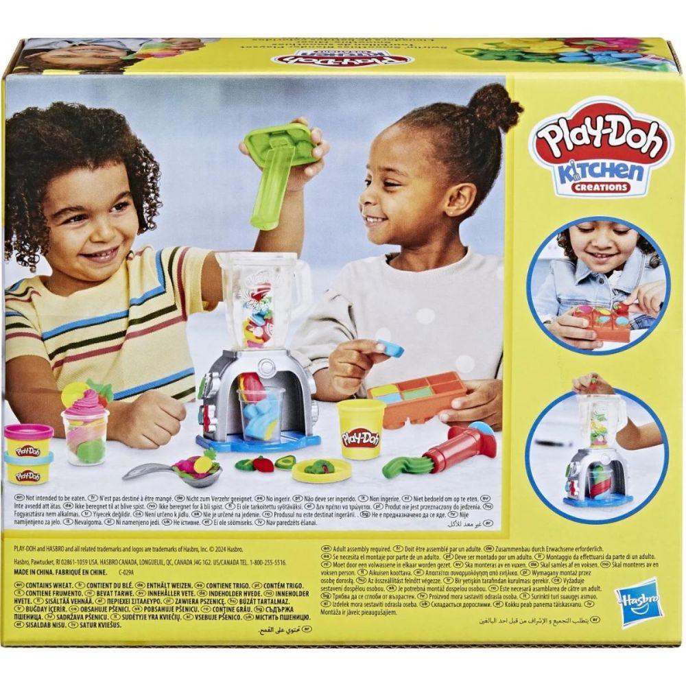 Set blender cu accesorii, Play-Doh, Swirlin Smoothies, F9142