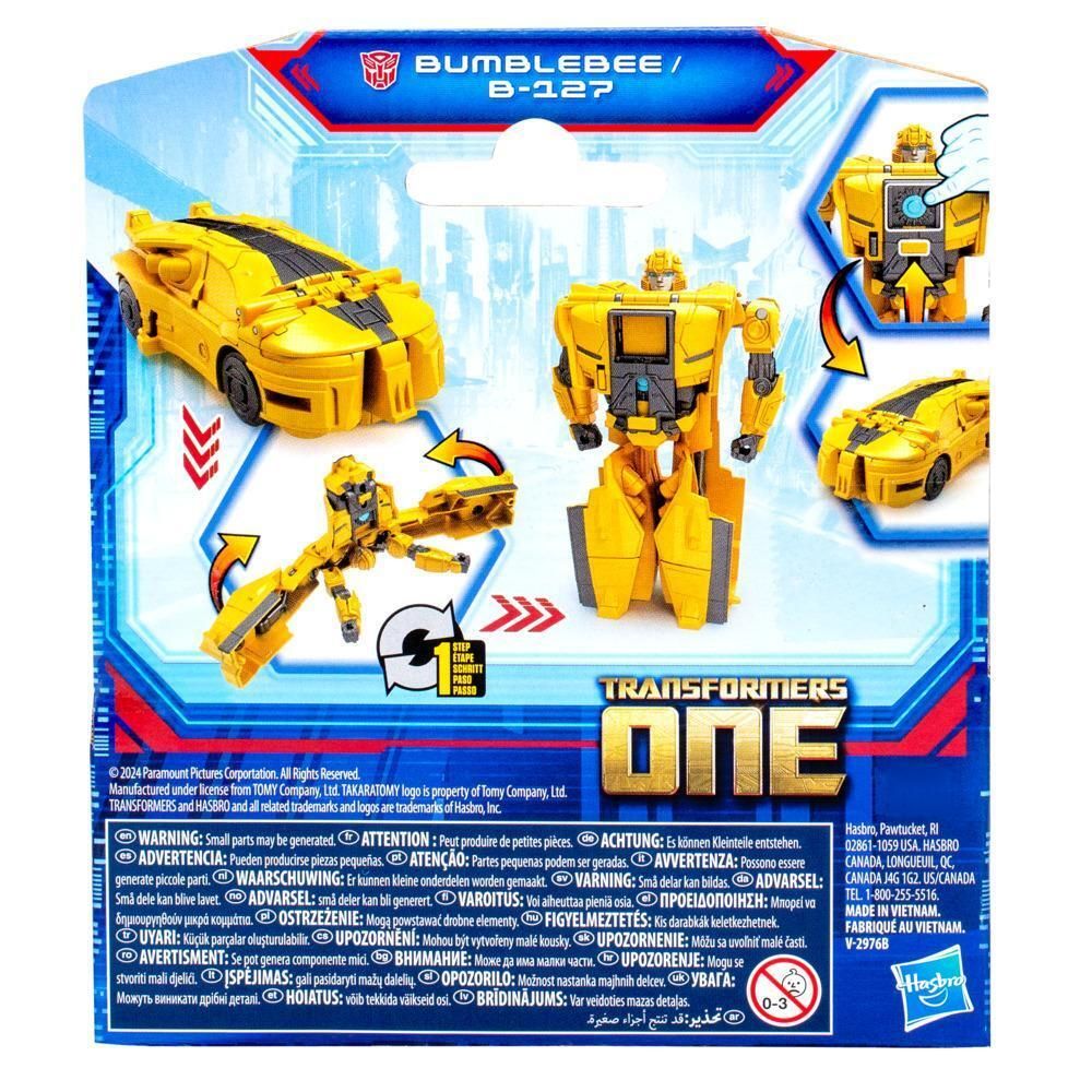 Figurina robot transformabila, Transformers One Step, Bumblebee