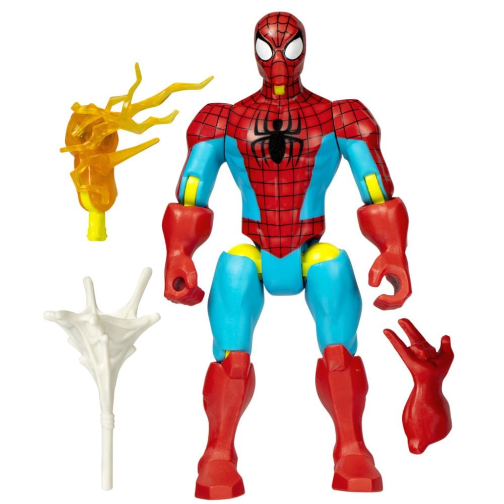 Figurina cu accesorii, Marvel Spiderman, Mixmashers, Spider-Man
