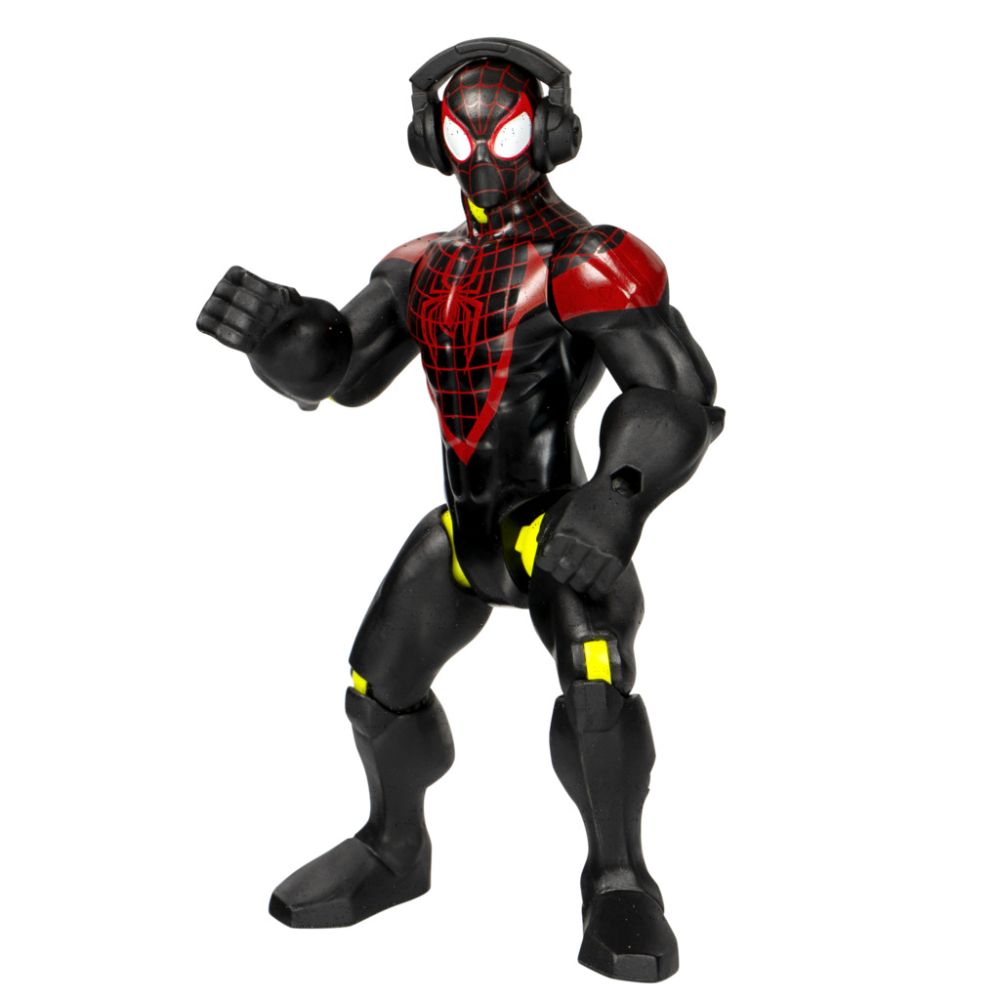 Figurina cu accesorii, Marvel Spiderman, Mixmashers, Miles Morales, F9214