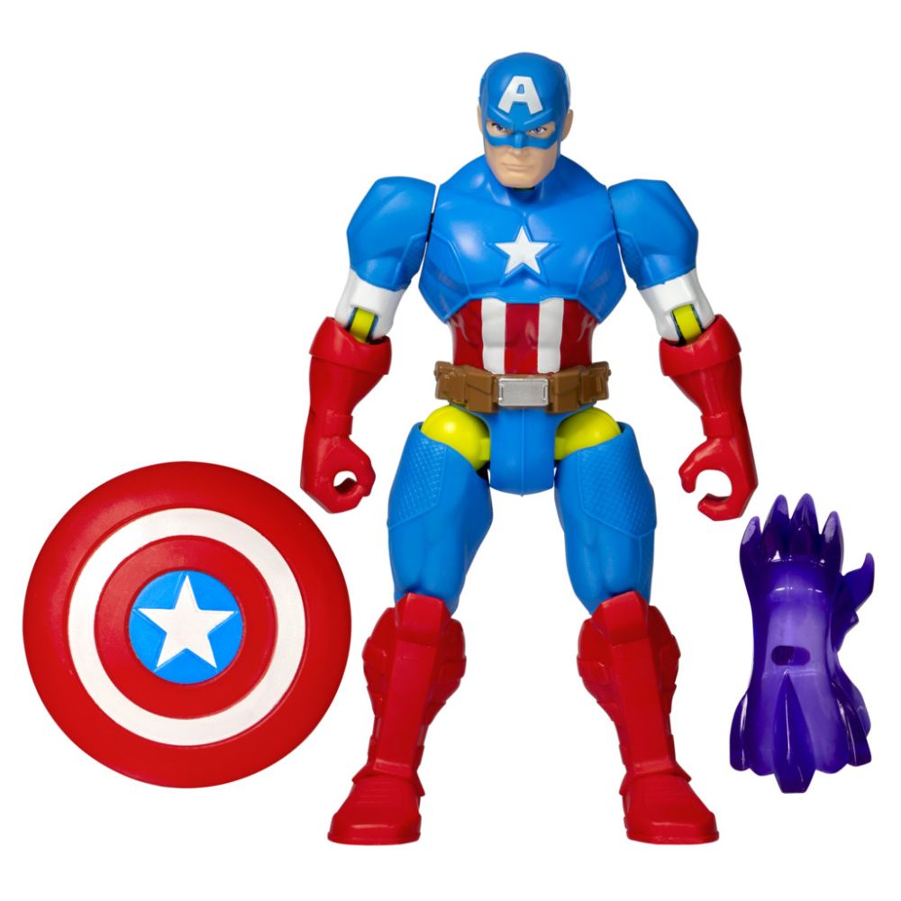Figurina articulata, Marvel Avengers, Mixmashers, Captain America, F9267