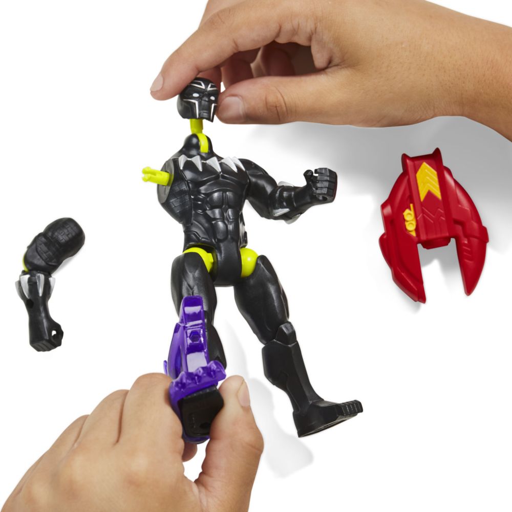 Figurina articulata, Marvel Avengers, Mixmashers, Black Panther, F9268