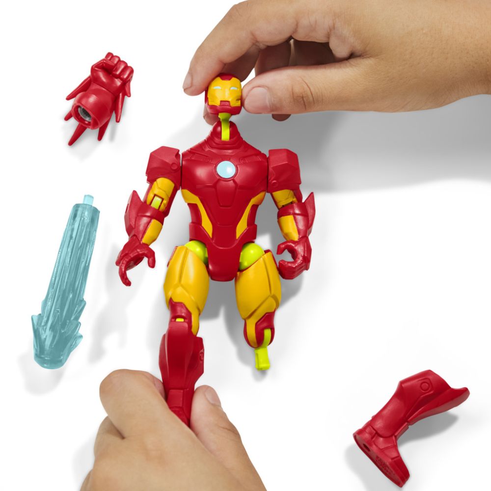 Figurina articulata, Marvel Avengers, Mixmashers, Iron Man, F9269