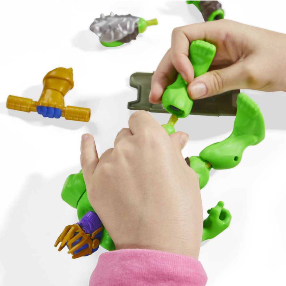 Figurina articulata cu accesorii, Marvel Avengers, Mixmashers