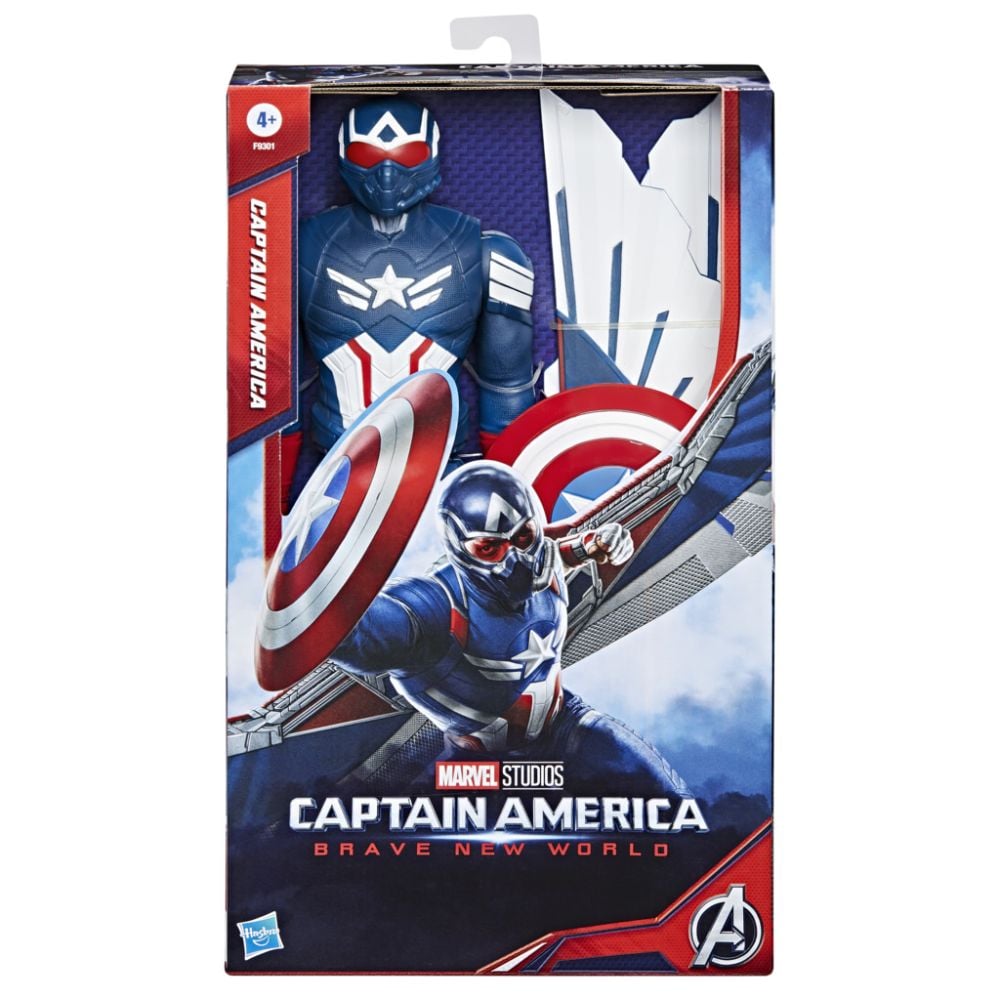 Figurina Marvel, Avengers, Brave New World Deluxe, Captain America