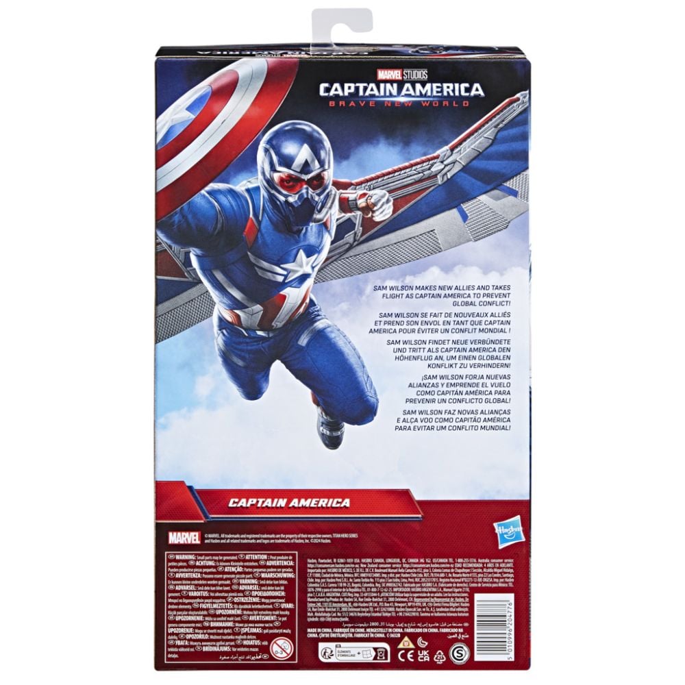 Figurina Marvel, Avengers, Brave New World Deluxe, Captain America, 30 cm, F9301