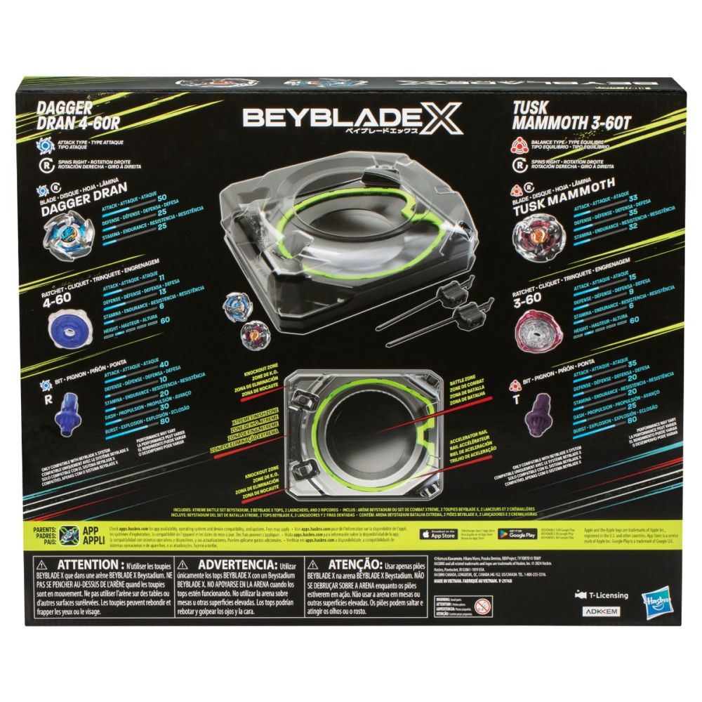 Set de lupta, Beyblade X, Xtreme, F9588 | Noriel
