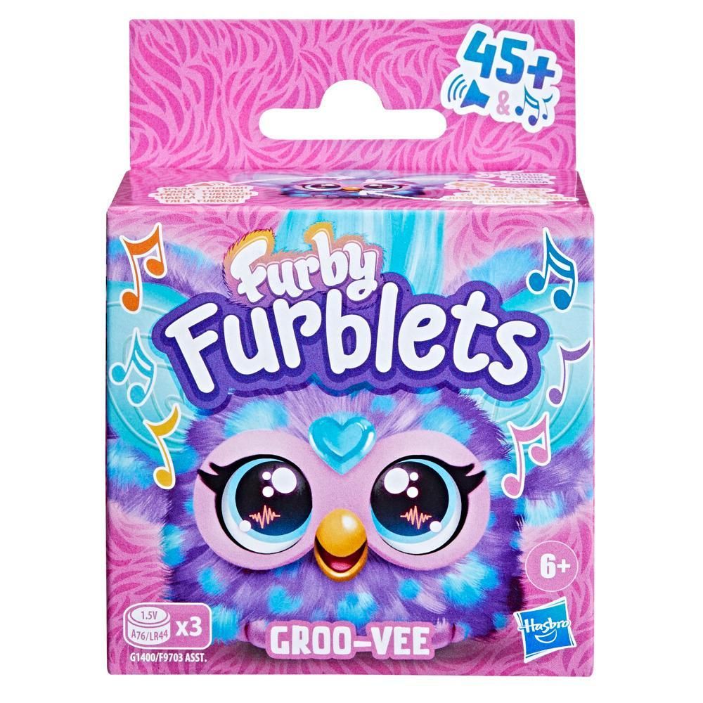 Jucarie de plus interactiva, Furby Furblets, Groo-Vee, G1400 | Noriel
