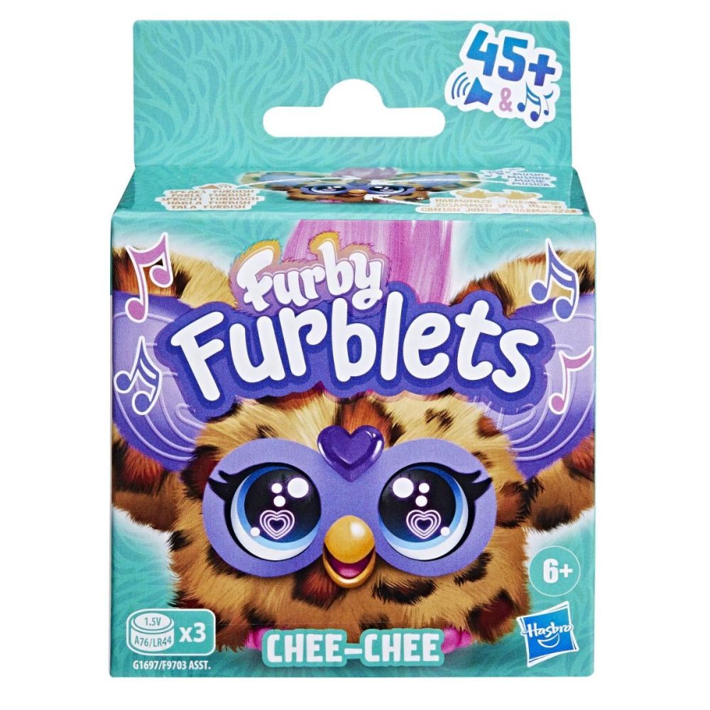 Jucarie de plus interactiva, Furby Furblets, Chee-Chee, G1697