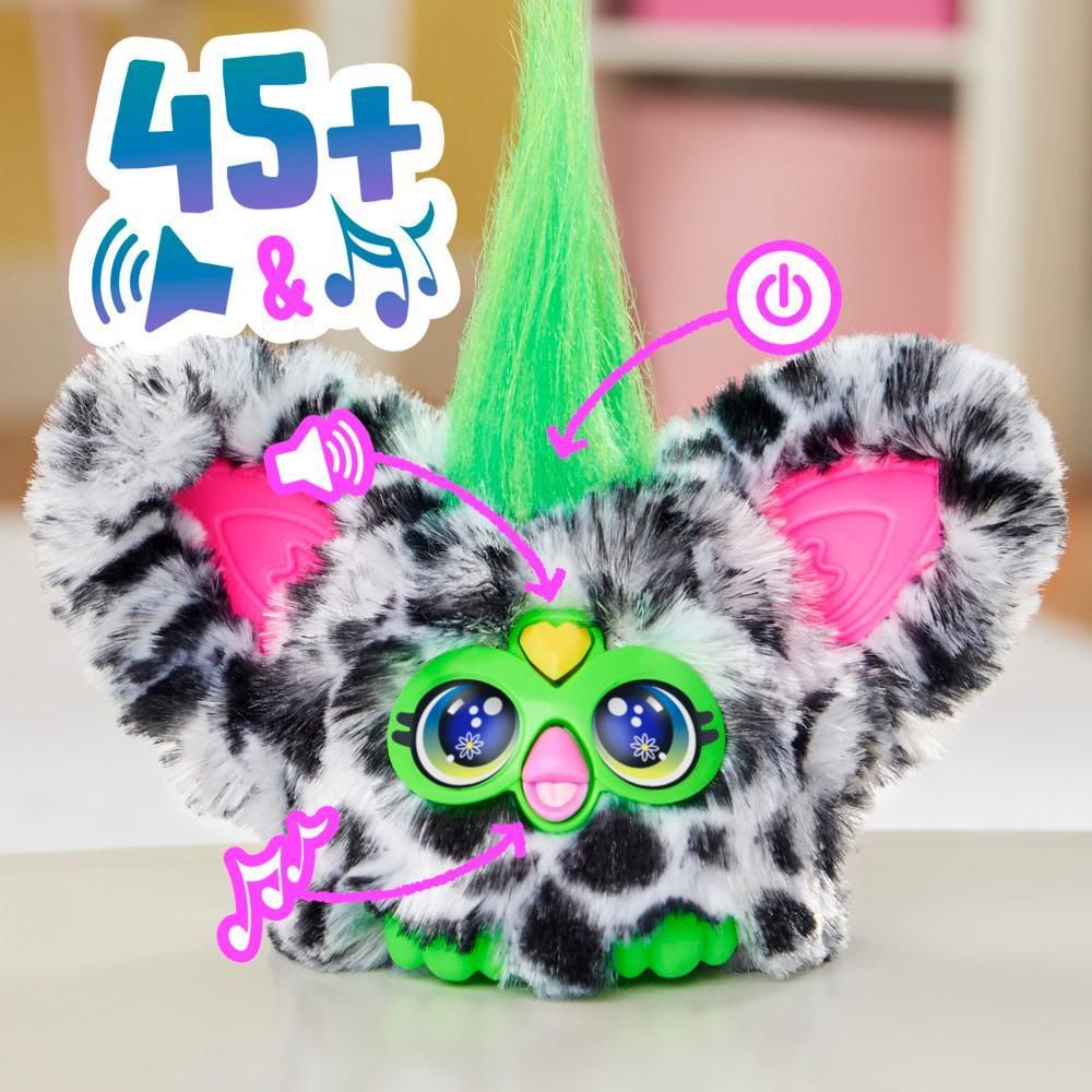 Jucarie de plus interactiva, Furby Furblets, Moo-Boo, G1779