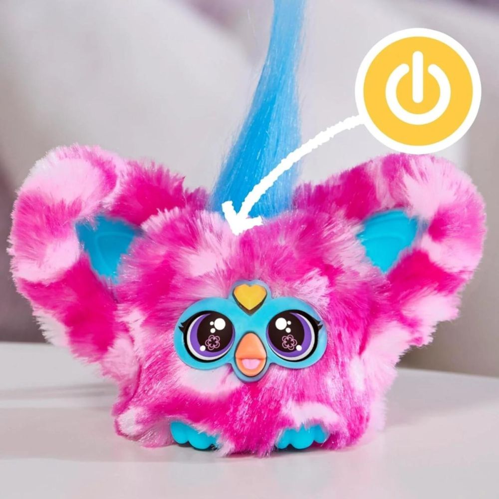 Jucarie de plus interactiva, Furby Furblets, Dah-Tee, 5 cm | Noriel
