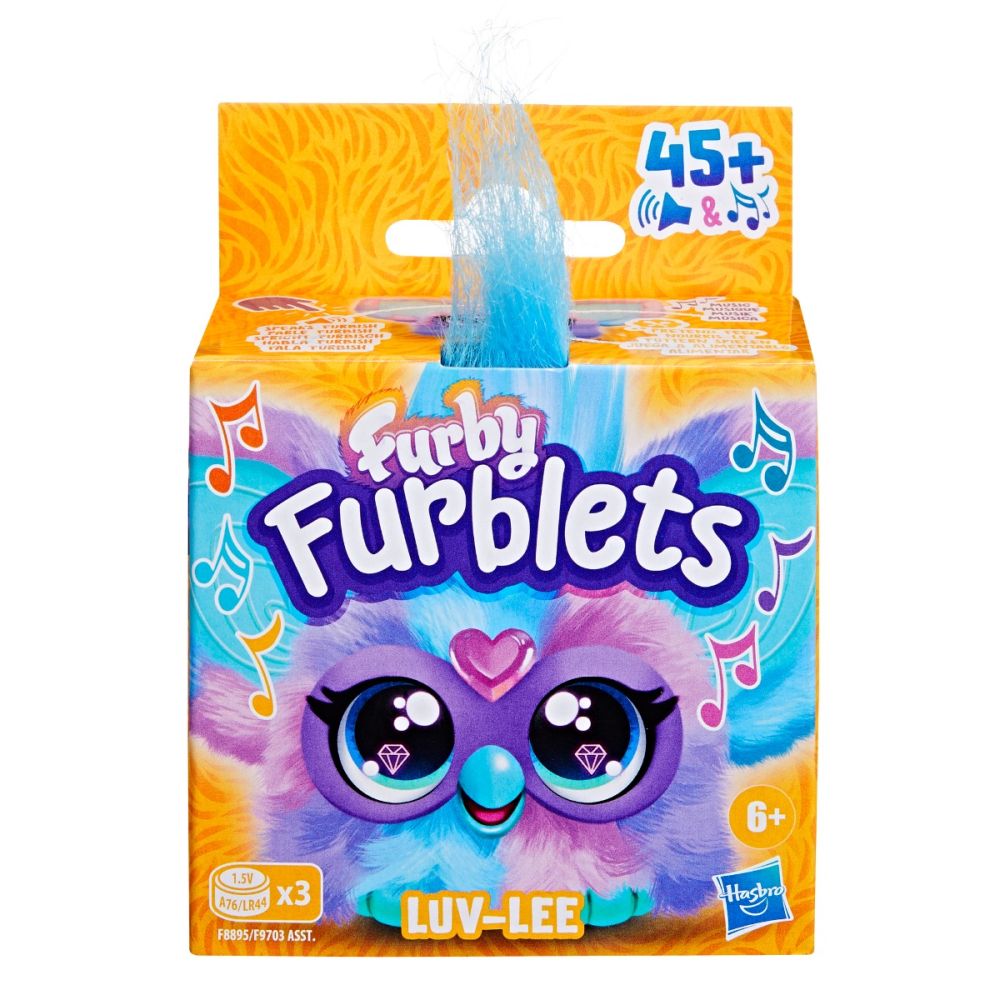 【yunyun_ra2】フォクシニー、リービット　セット Jucarie de plus interactiva, Furby Furblets, Luv-Lee, 5 cm | Noriel