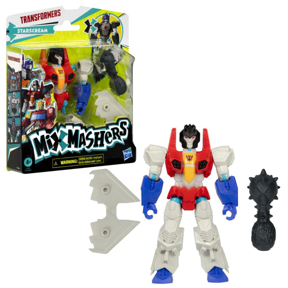 Figurina cu accesorii, Transformers, Mixmashers, Starscream, F9732