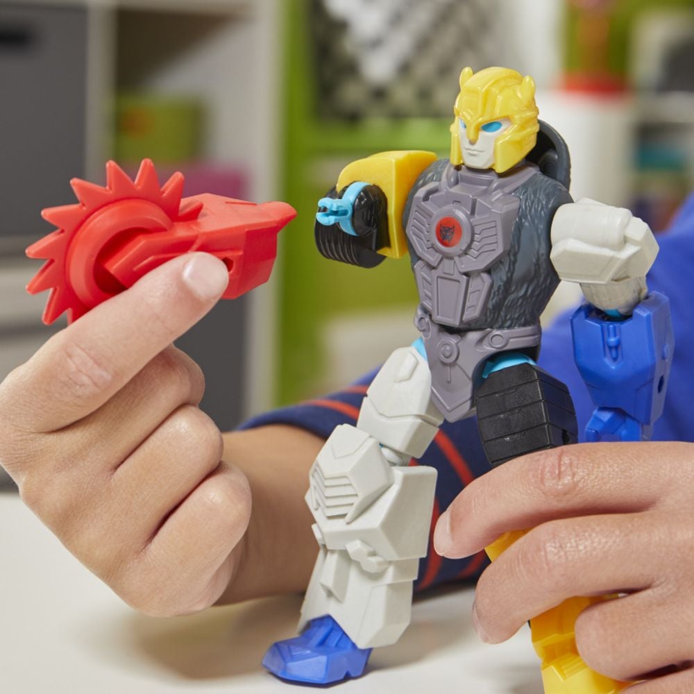Figurina cu accesorii, Transformers, Mixmashers, Bumblebee, F9734