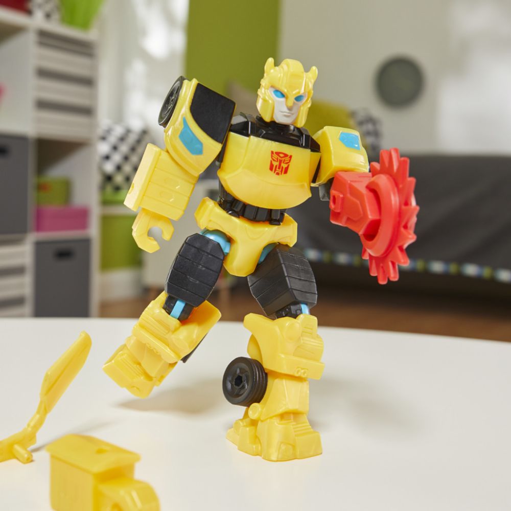 Figurina cu accesorii, Transformers, Mixmashers, Bumblebee, F9734