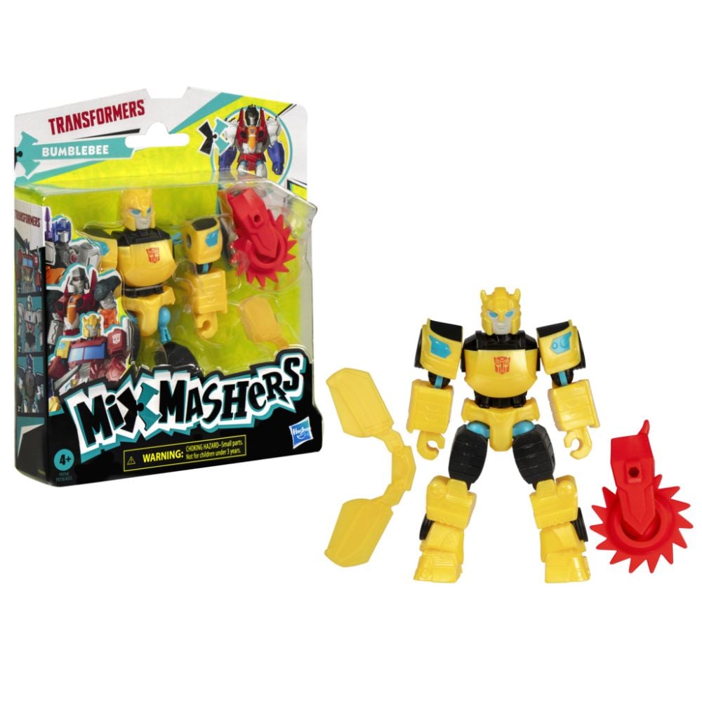 Figurina cu accesorii, Transformers, Mixmashers, Bumblebee, F9734