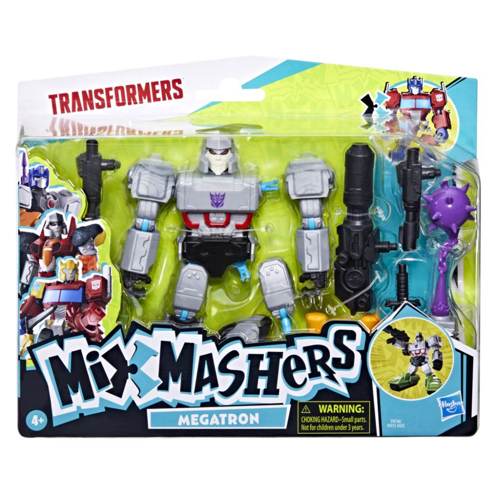 Figurina cu accesorii, Transformers, Mixmashers, Megatron, F9736