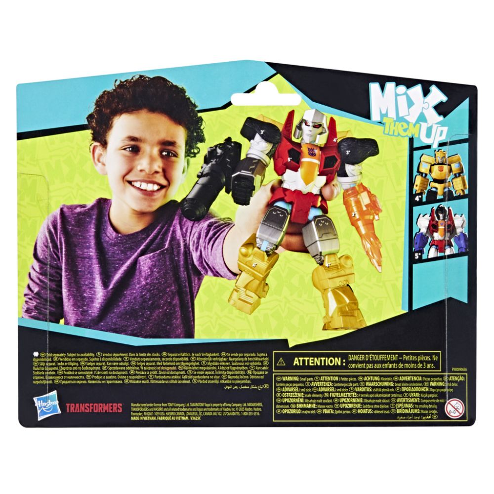 Figurina cu accesorii, Transformers, Mixmashers, Megatron, F9736