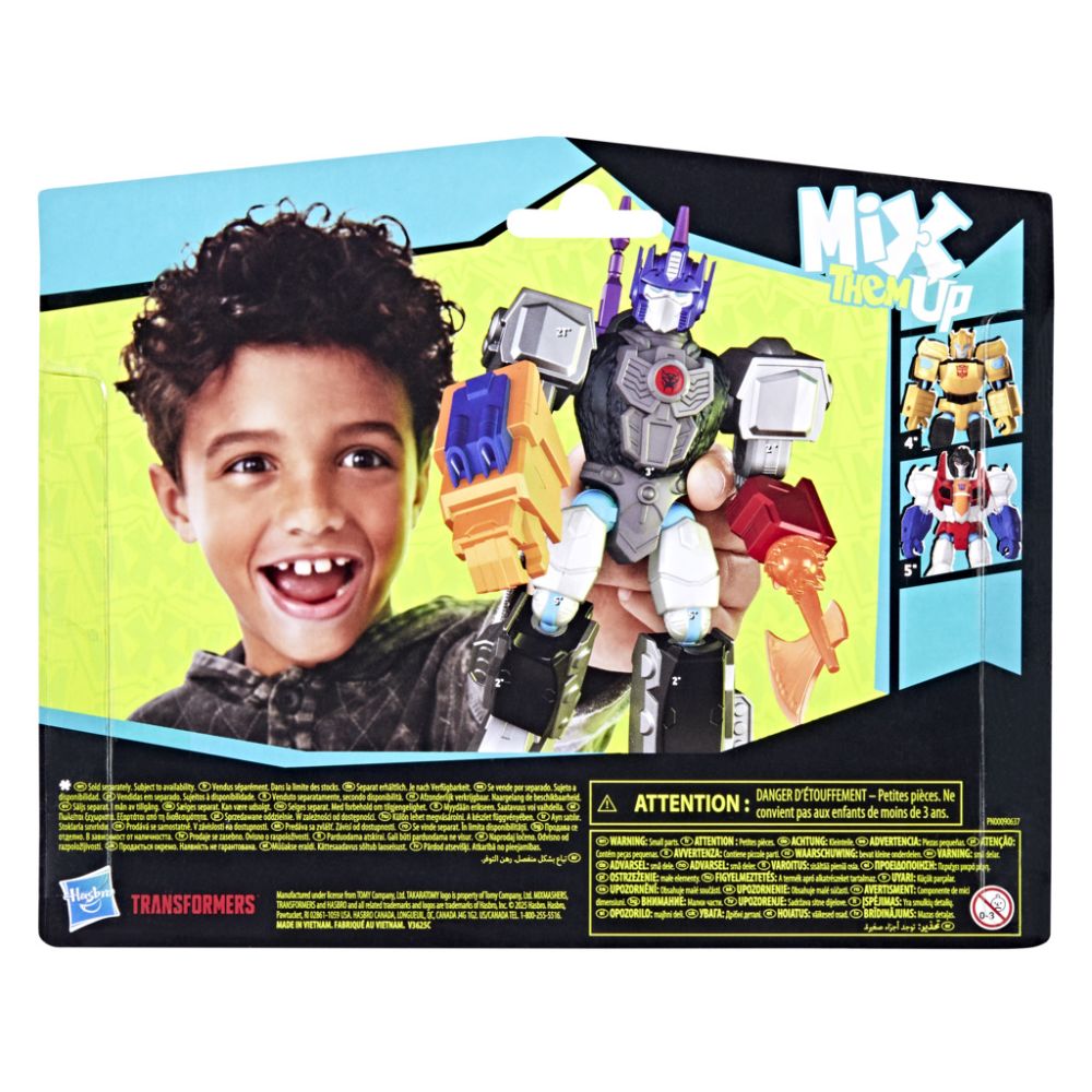Figurina cu accesorii, Transformers, Mixmashers, Optimus Prime, F9737