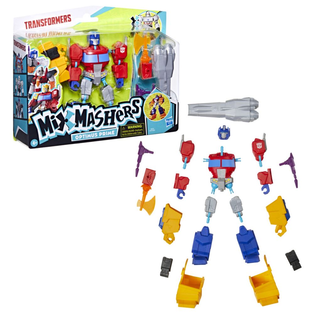 Figurina cu accesorii, Transformers, Mixmashers, Optimus Prime, F9737