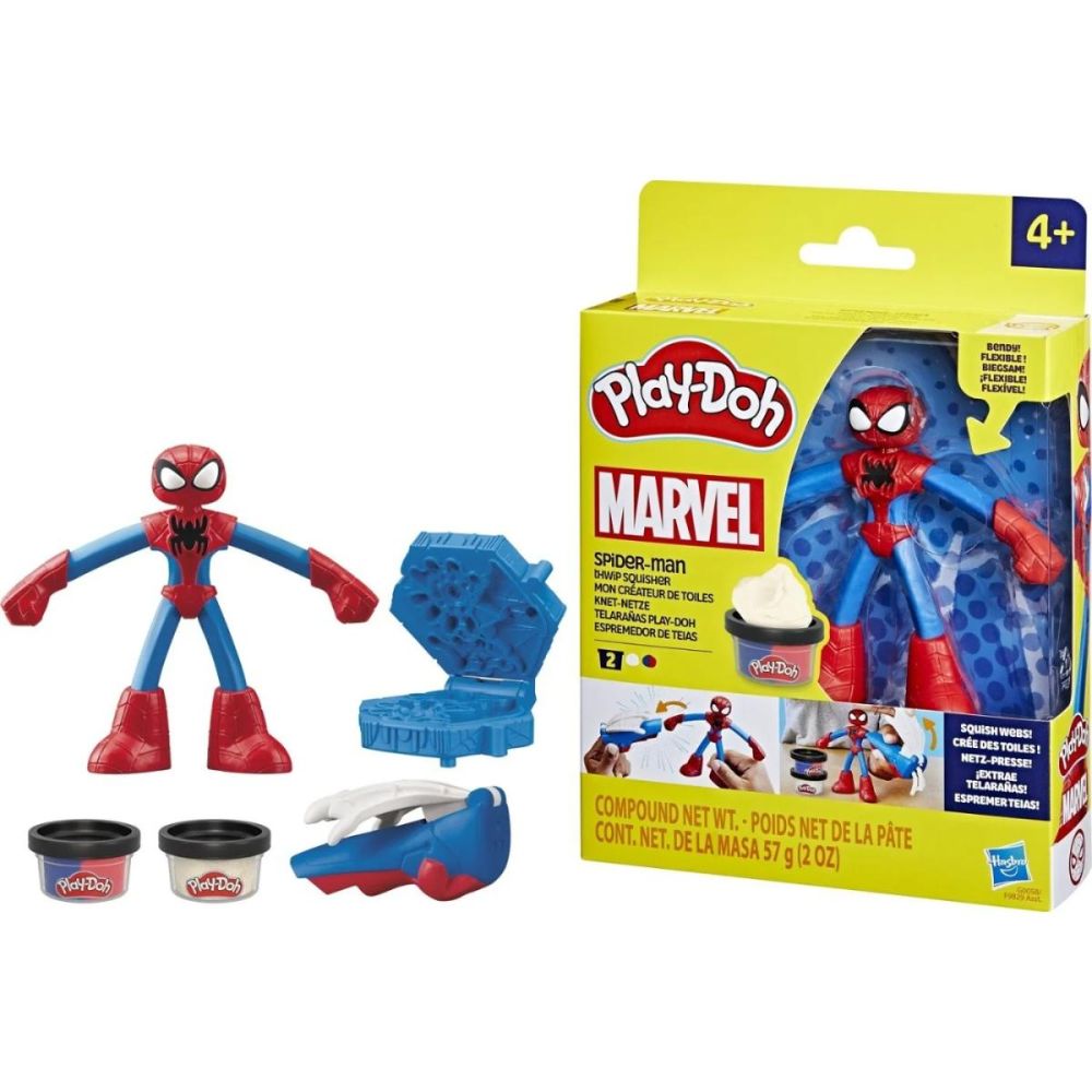 Set de joaca cu figurina, Play-Doh, Marvel, Spider Man, G0058