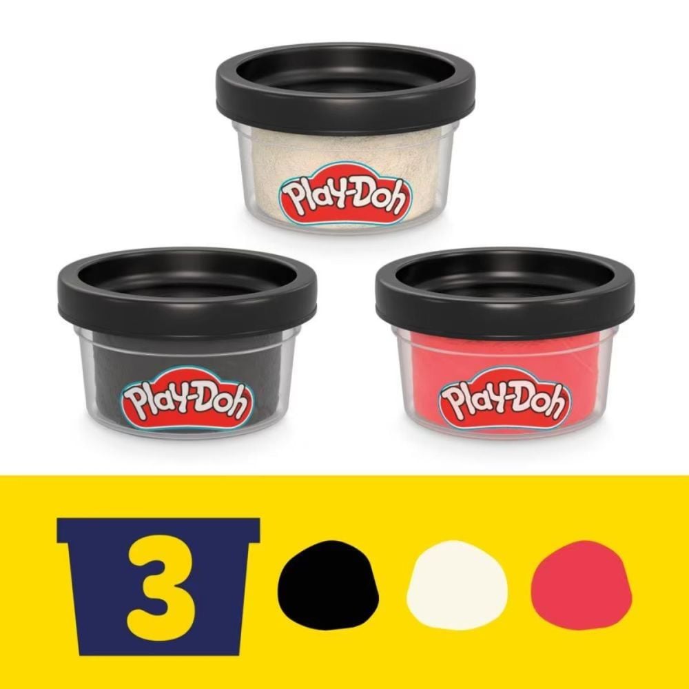 Set de joaca cu figurina, Play-Doh, Marvel, Captain America si Moto Slicer, G0555