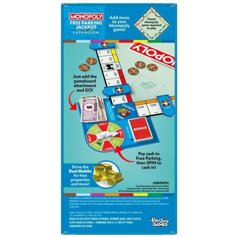 Joc de societate, Monopoly, Jackpot Free Parking, G0718
