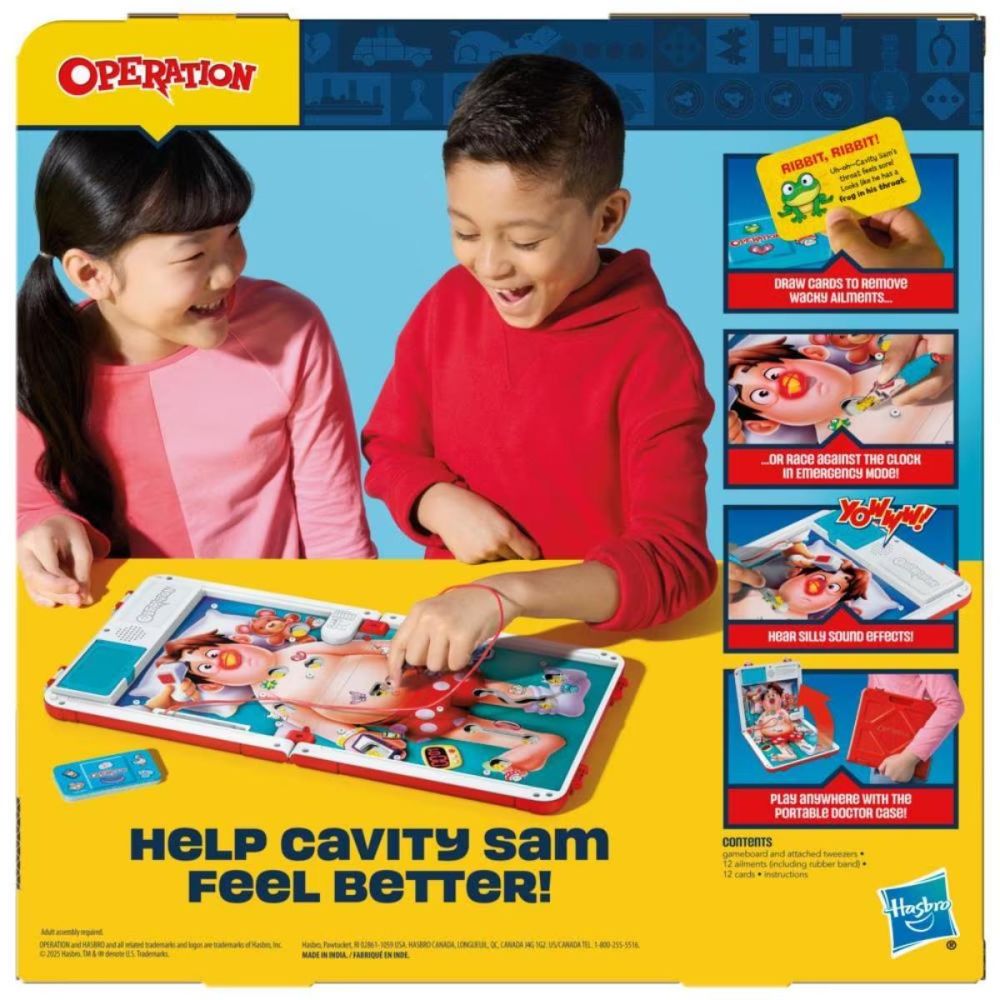 Joc de societate, Hasbro Games, Operatia Dr Biber Refresh, G0951