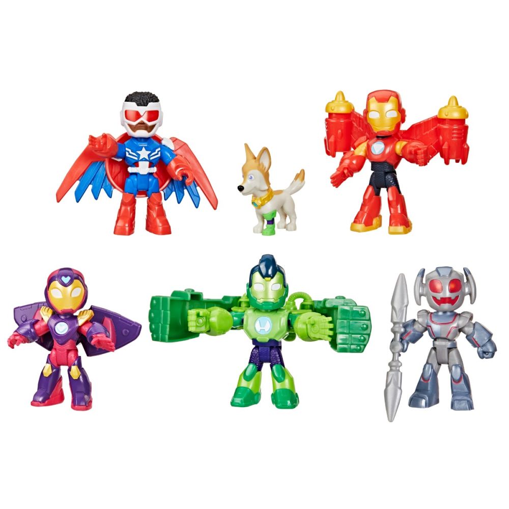 Set figurine Marvel, Ironman and His Awesome Friends, G1255