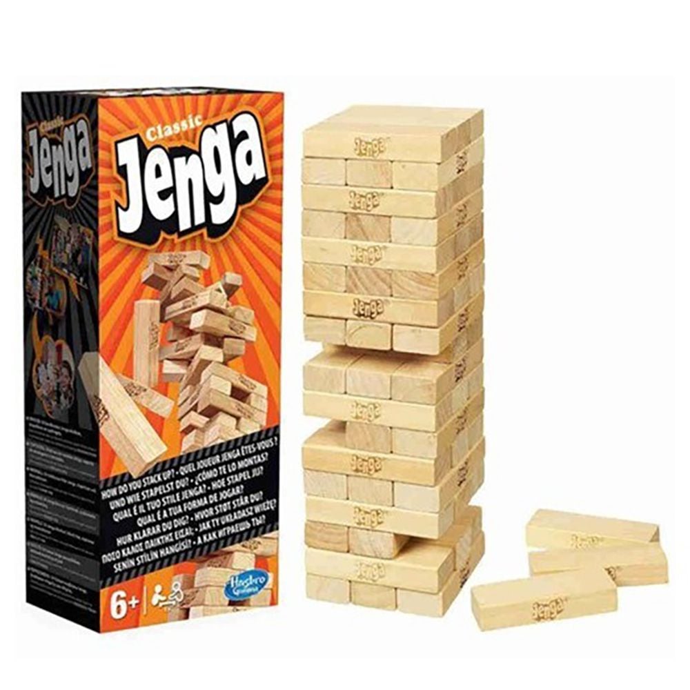 Joc de societate, Hasbro Games, Jenga Refresh, G1499