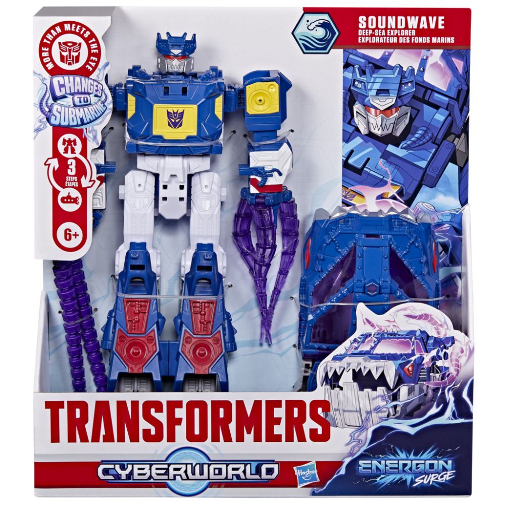 Figurina Transformers, Cyberworld, Changes to Submarine, Soundwave, G1964