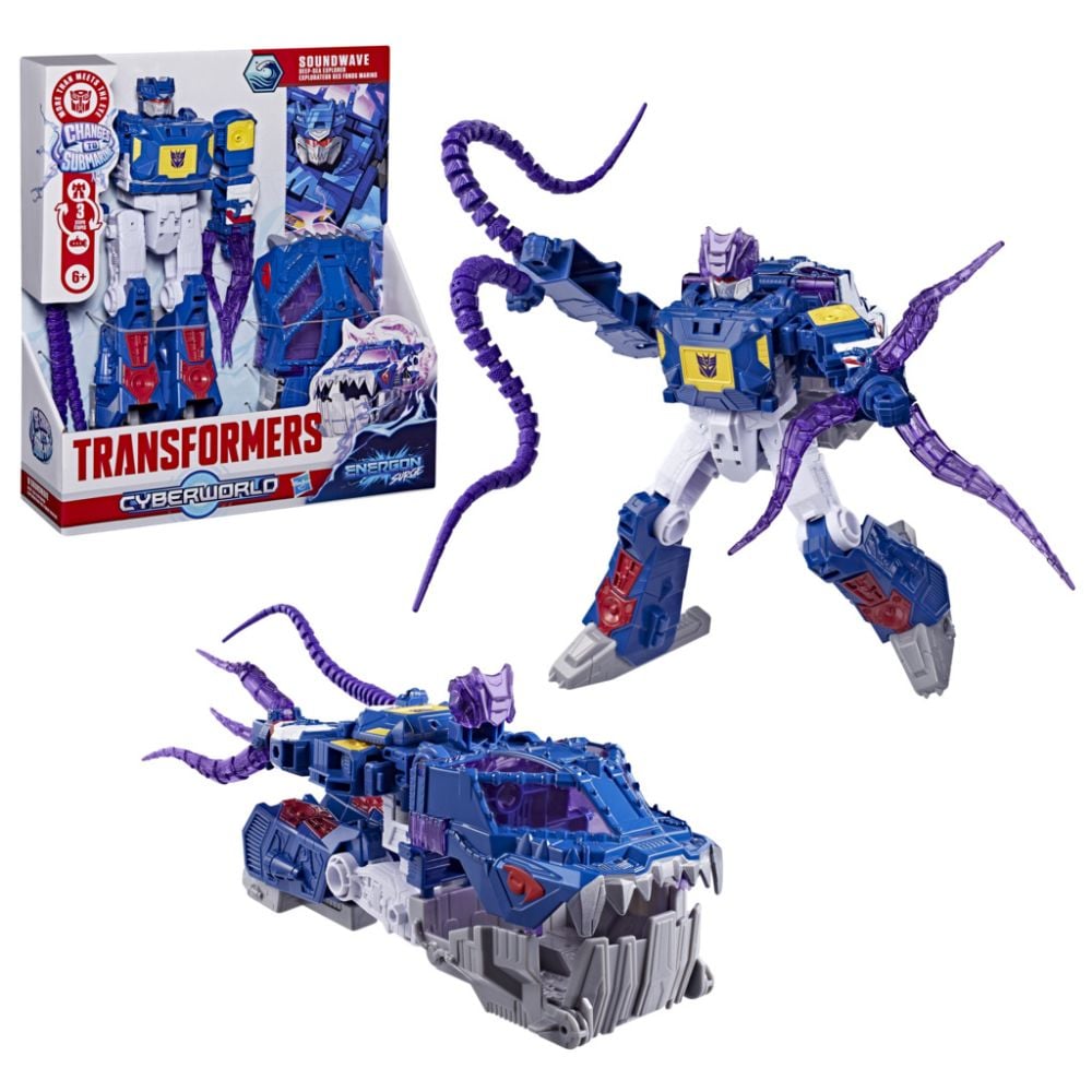 Figurina Transformers, Cyberworld, Changes to Submarine, Soundwave, G1964