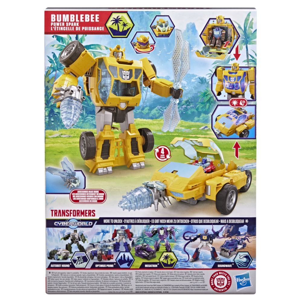 Robot transformabil, Transformers, Cyberworld, Energon Surge, Bumblebee, Power Spark, G2451