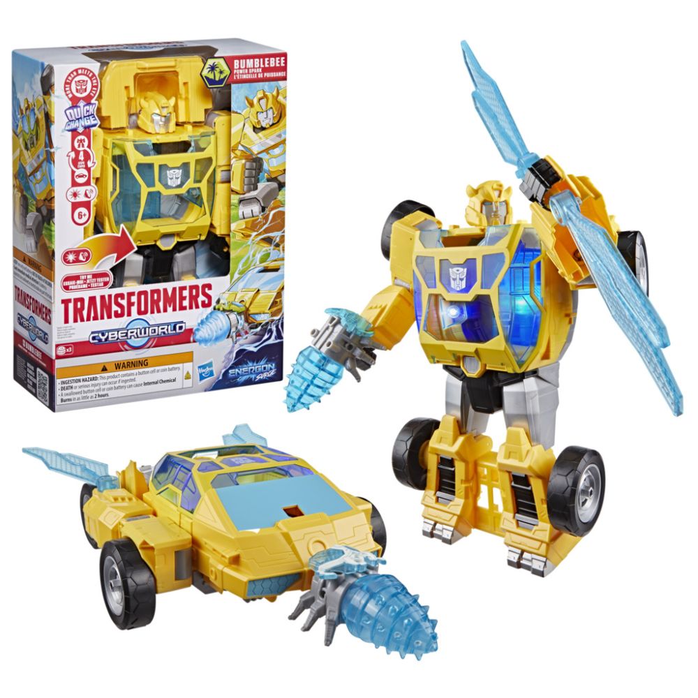 Robot transformabil, Transformers, Cyberworld, Energon Surge, Bumblebee, Power Spark, G2451