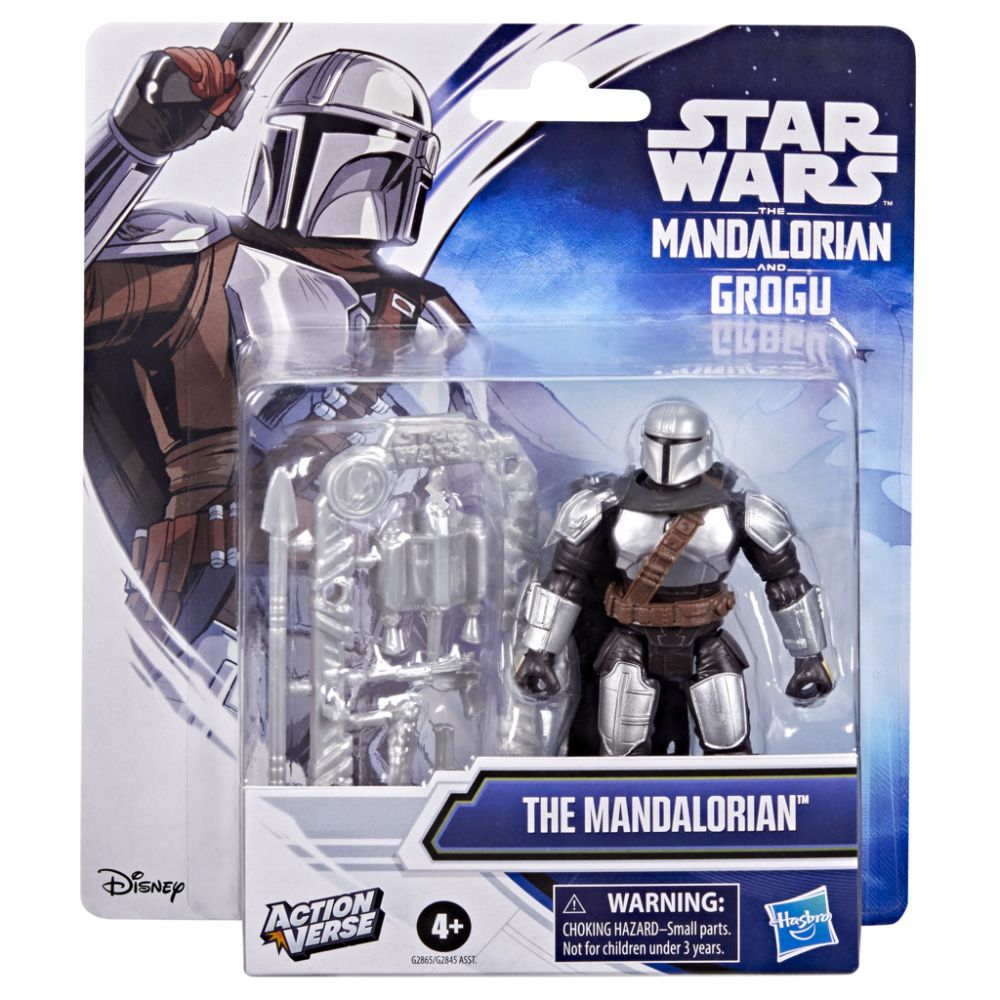 Figurina cu accesorii, Star Wars, ActionVerse, The Mandalorian, G2865