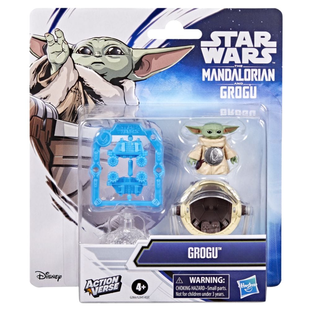 Figurina cu accesorii, Star Wars, ActionVerse, Grogu, G2866