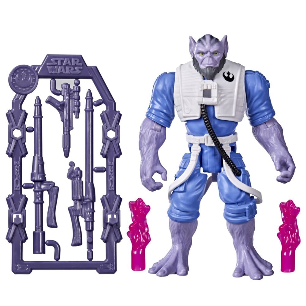 Figurina cu accesorii, Star Wars, ActionVerse, Zeb Orrelios, G2867