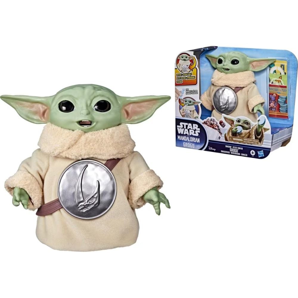Figurina cu gustari, Star Wars, The Mandalorian Snackin Grogu, G3087