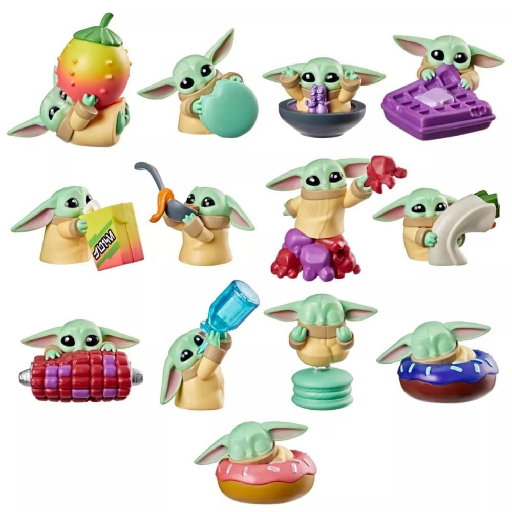 Figurina surpriza, Star Wars, Grogu Snack Attack, Seria 1, G3324