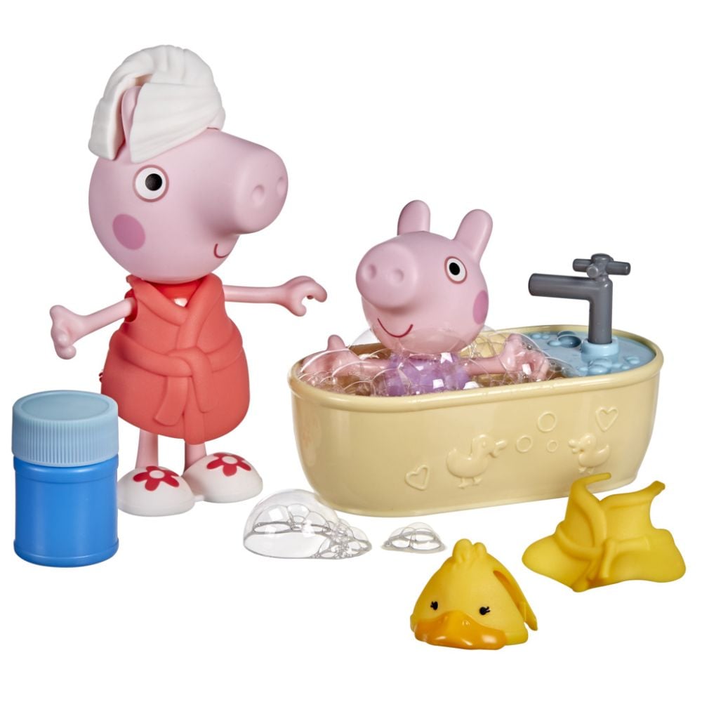 Set de joaca Peppa Pig, Peppas Bubble Bath, G2184